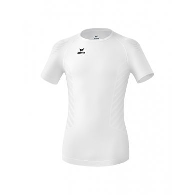 Erima Functional Underwear Short Sleeve Shirt Athletic Round Neck Seamless White Men